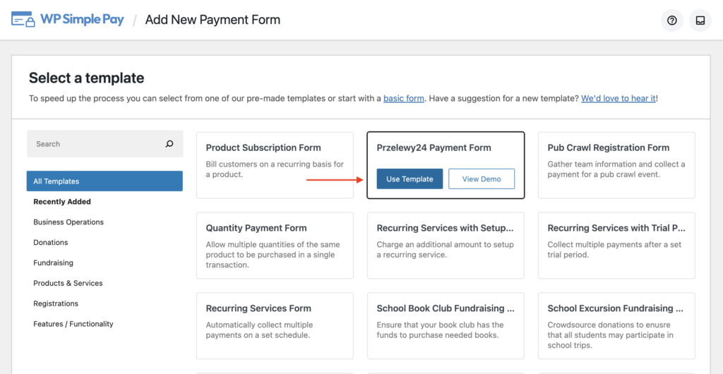 How To Easily Collect Przelewy24 Payments In WordPress