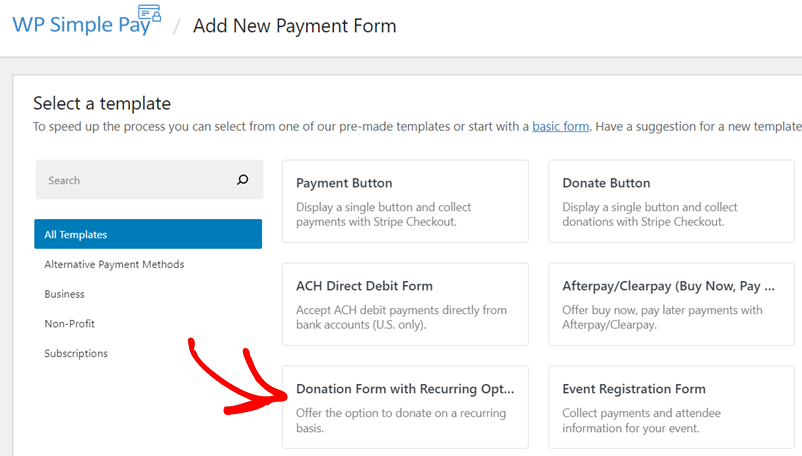 wordpress-donation-form-with-recurring-option