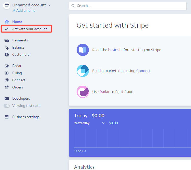 Use Stripe payments