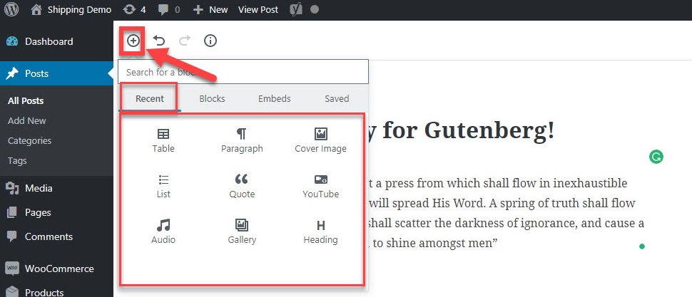 WordPress 5.0 and Gutenberg