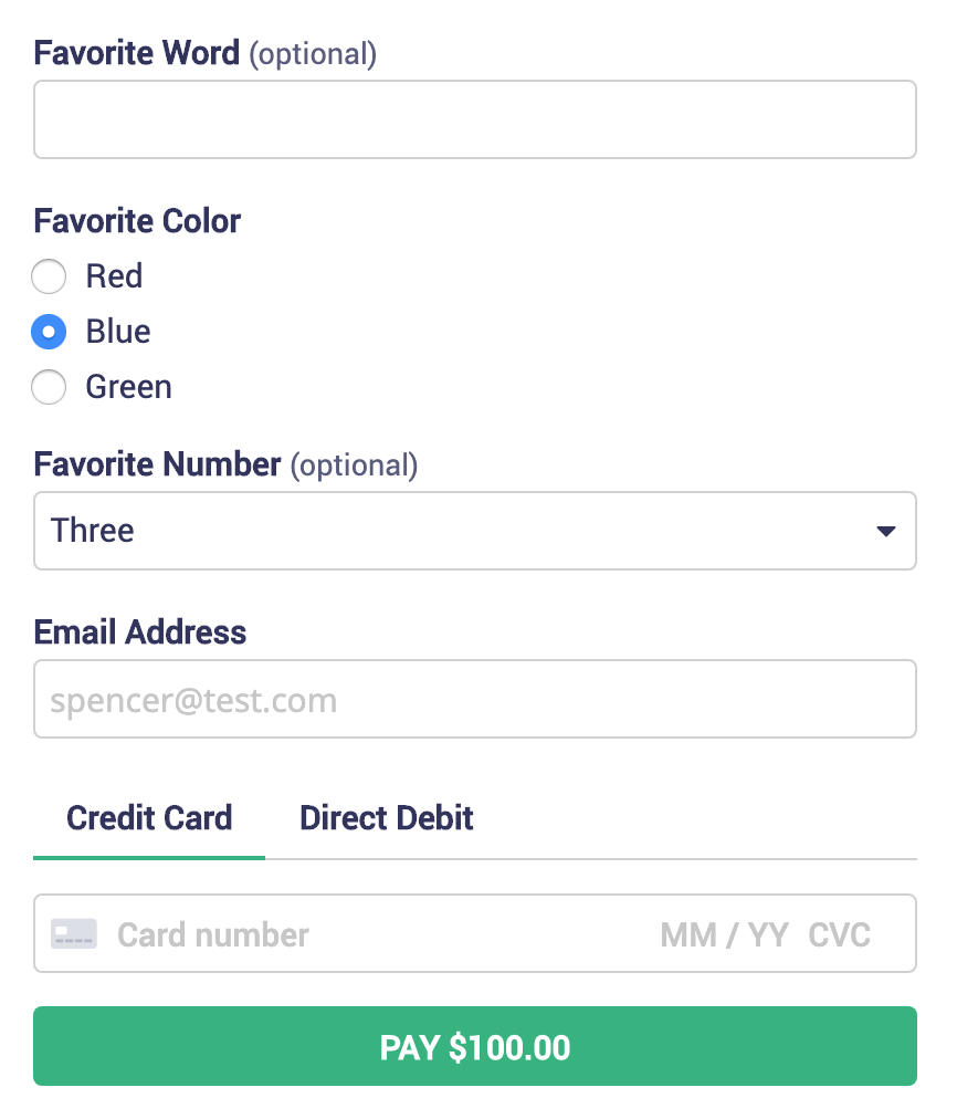 WP Simple Pay 3.9 - Payment Form