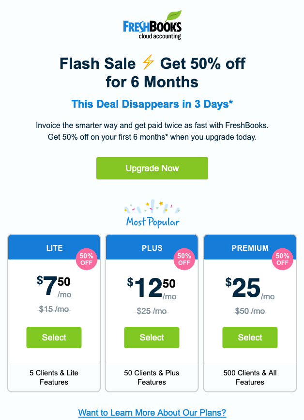 Limited time deals: Driving Urgency and Sales with Limited Time