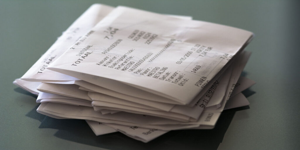 Email receipts tips