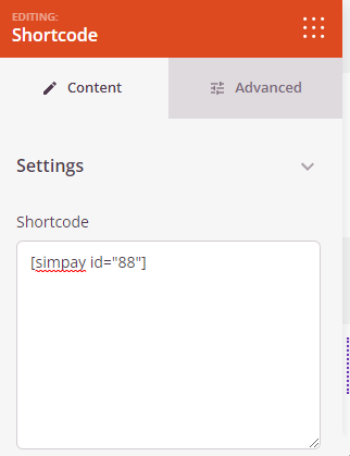 WP Simple Pay shortcode in SeedProd block