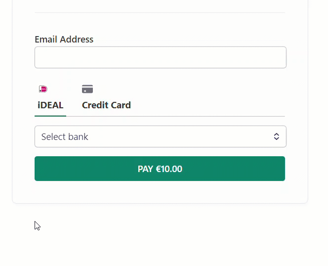 ideal payment form wordpress
