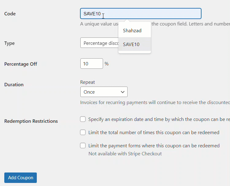 How to Add a Coupon Code Field to Your WordPress Forms