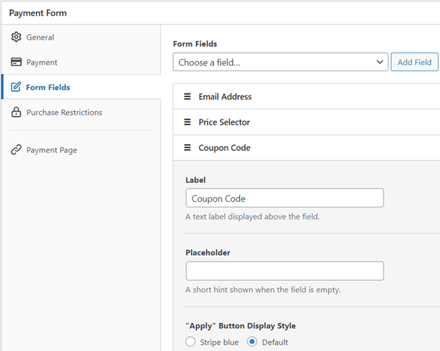 How to Add a Coupon Code Field to Your WordPress Forms