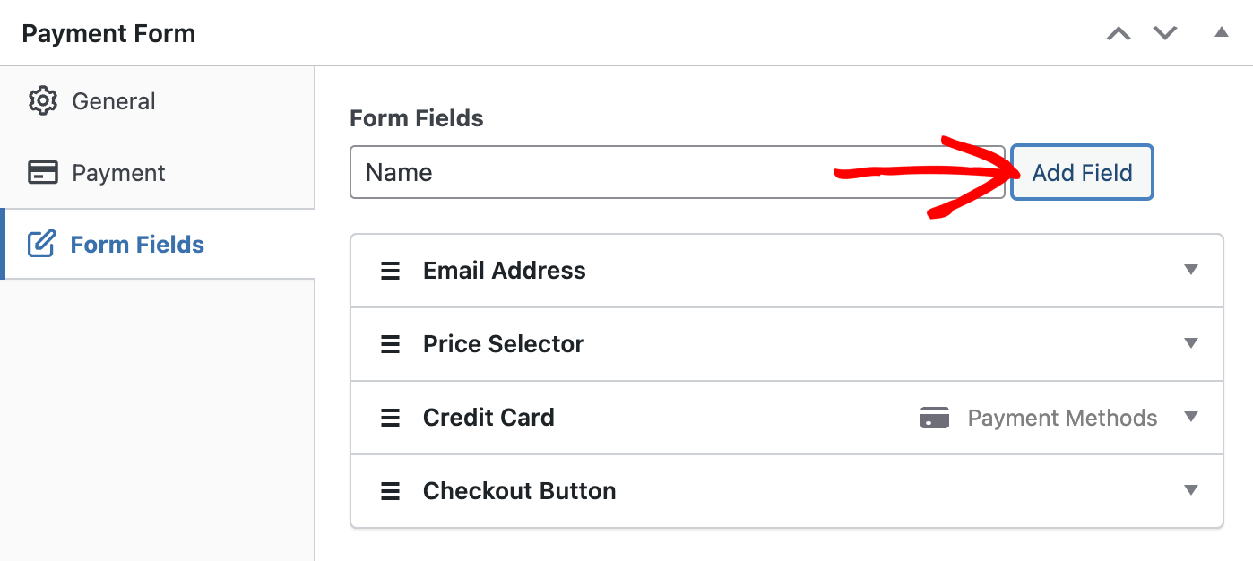 WP Simple Pay custom form fields