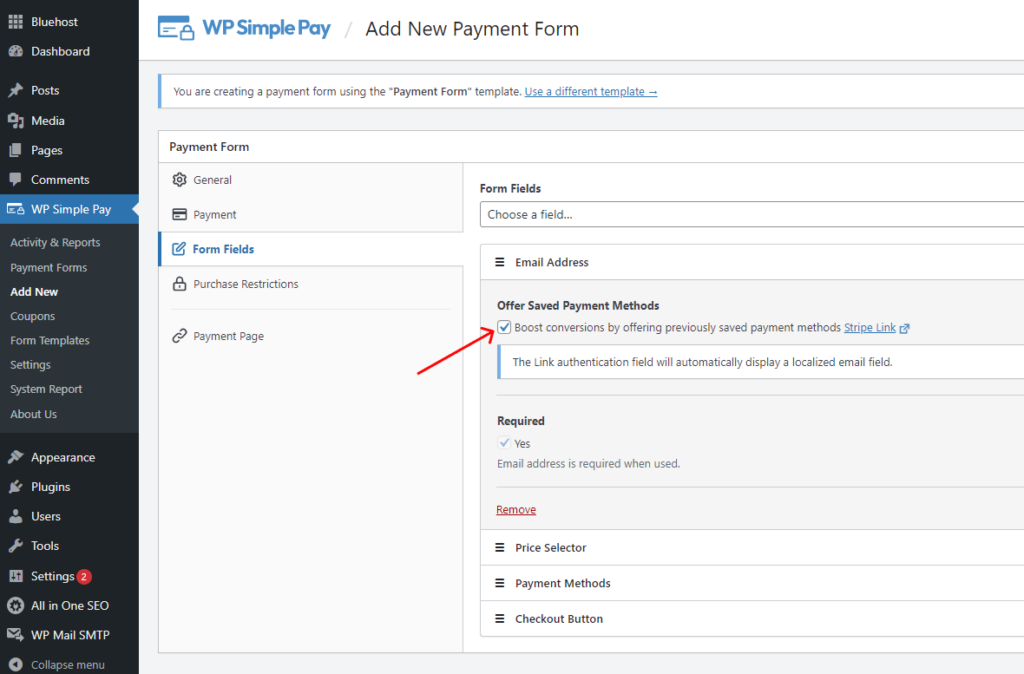 How to Create a One-Click Checkout Form in WordPress