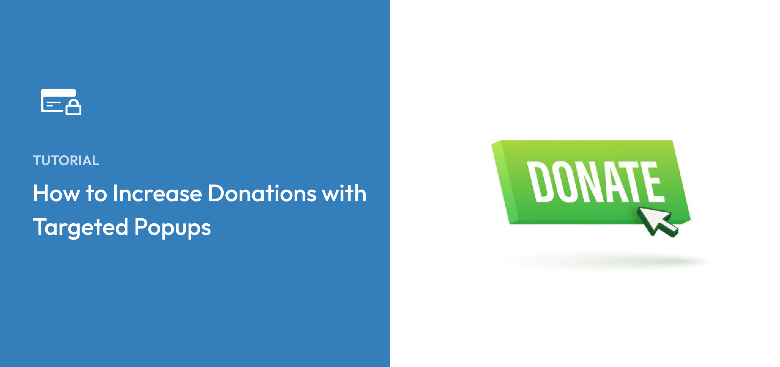 How to Increase Donations with Targeted Popups