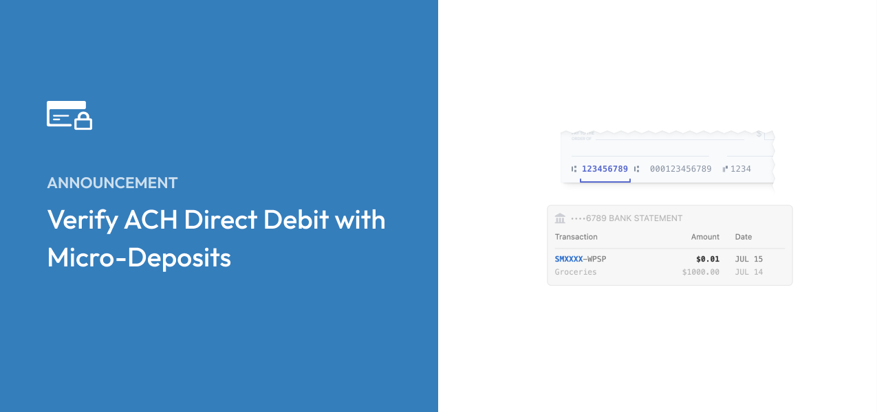 Introducing WP Simple Pay 4.7.9 – Per-Form Messaging & ACH Direct Debit Micro-Deposits