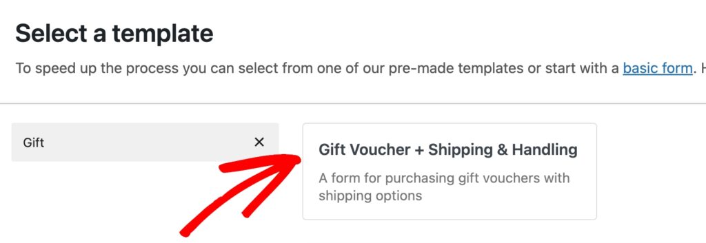 gift voucher